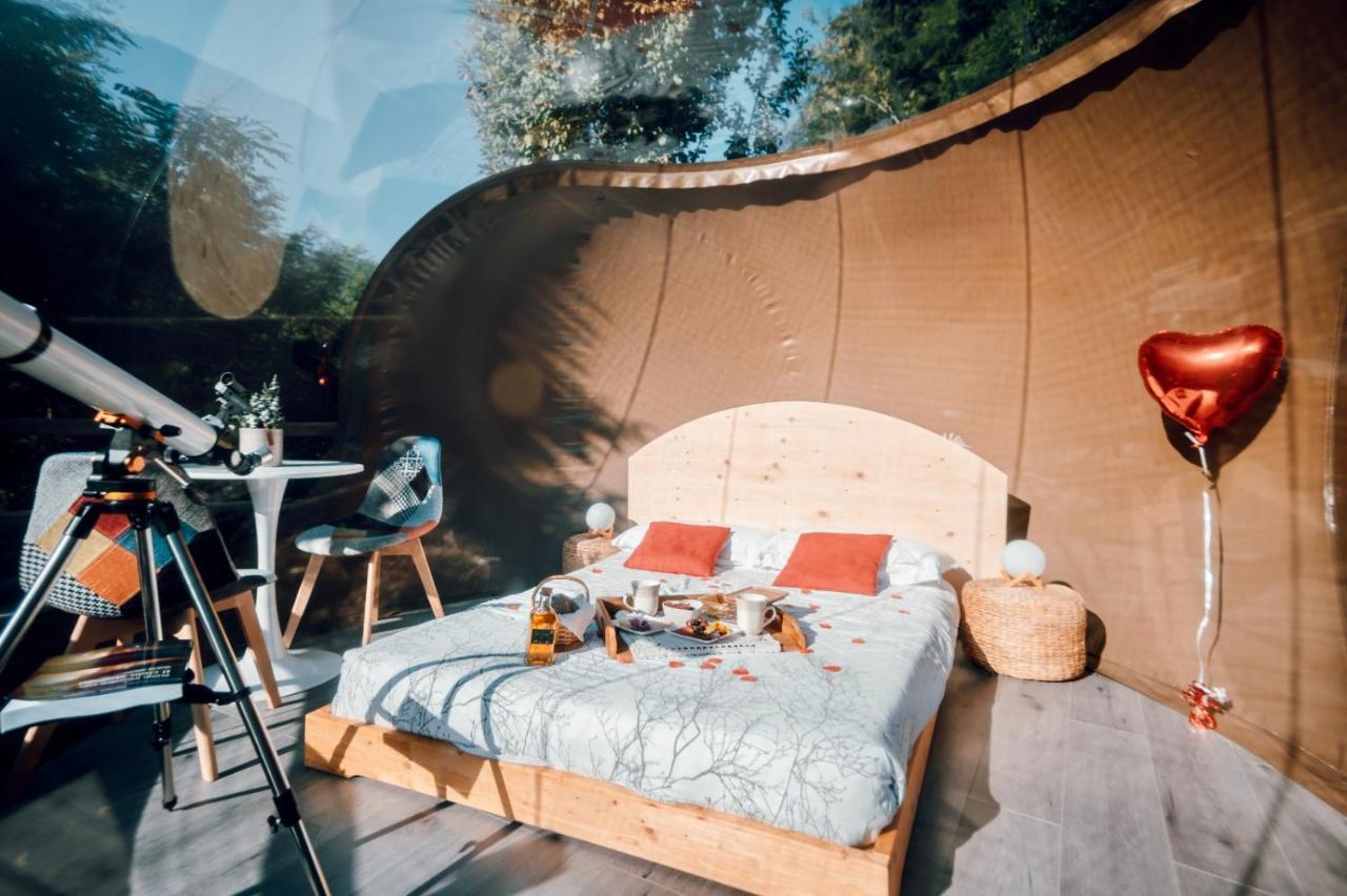 Maso La Marianna Bubble Glamping In Trentino Panzió Sant'Orsola Kültér fotó