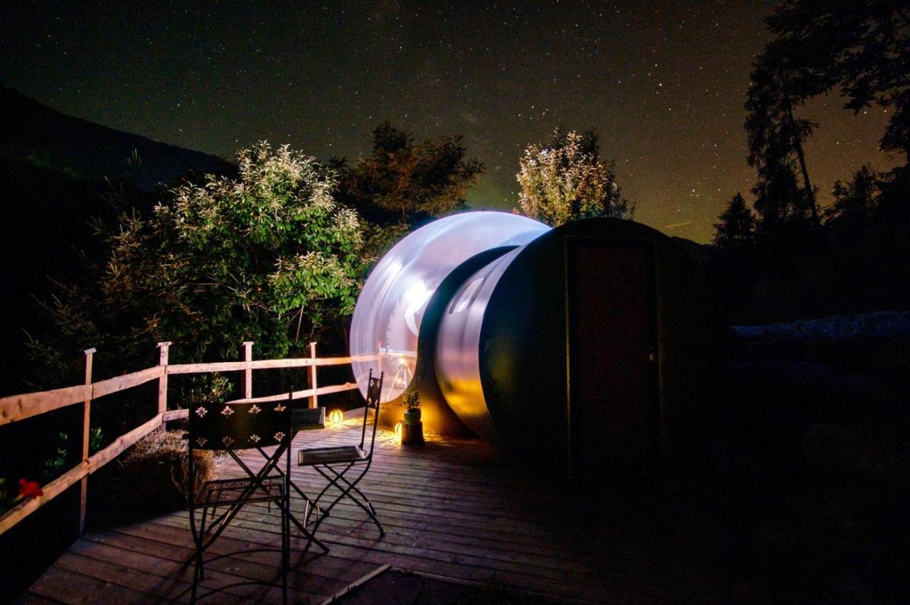 Maso La Marianna Bubble Glamping In Trentino Panzió Sant'Orsola Kültér fotó